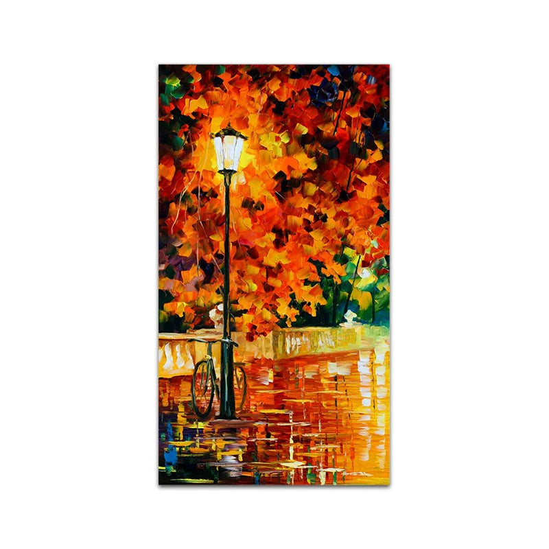 Abstract Oil Painting Iron Tower Poster Canvas Print Wall Art Picture For Living Room