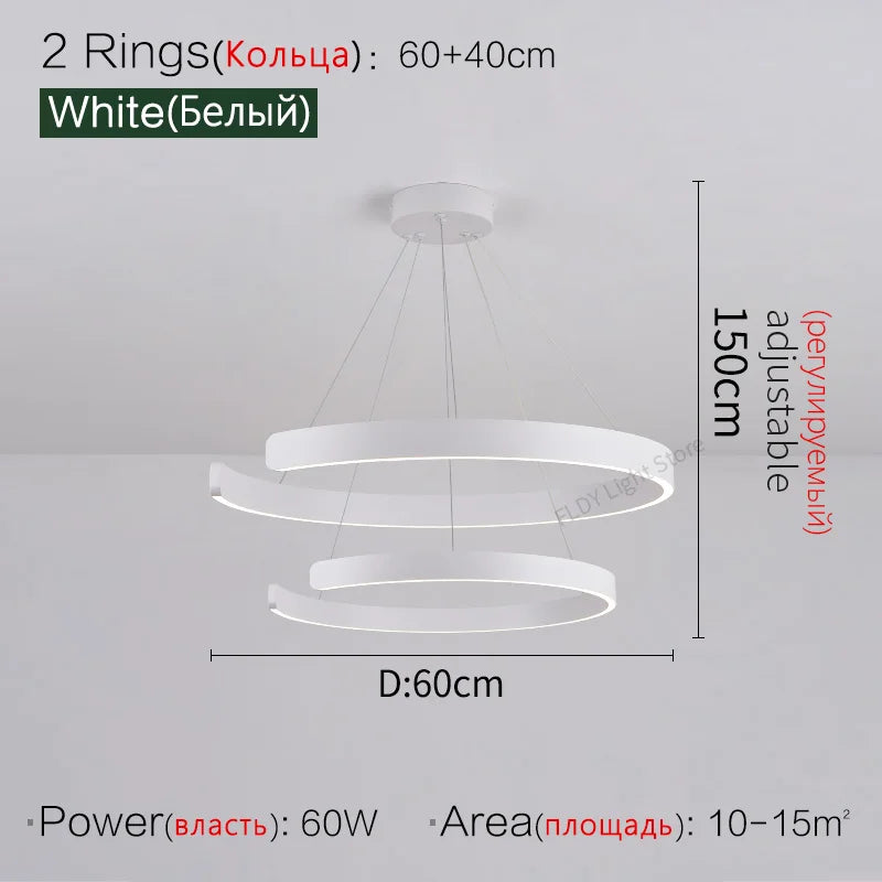 Ceiling chandelier Pendant lights Chandeliers for dining room LED Bedroom living room nordic