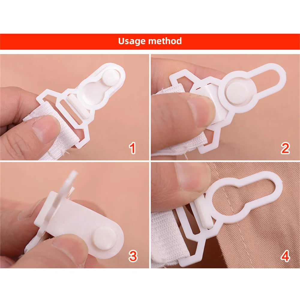 Bed Sheet StrapsPractical Strong Elastic Sheet Holder Mattress Clips Easy Using Bedding