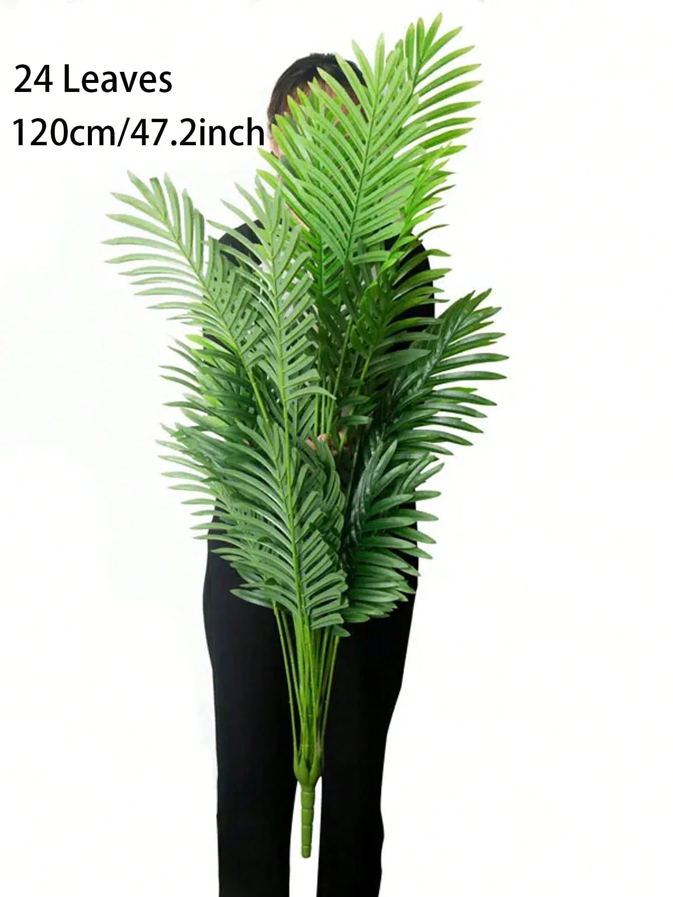 Large Artificial Palm Tree Plastic Turtle Back Plants Leaf Schefflera Tropical Tree