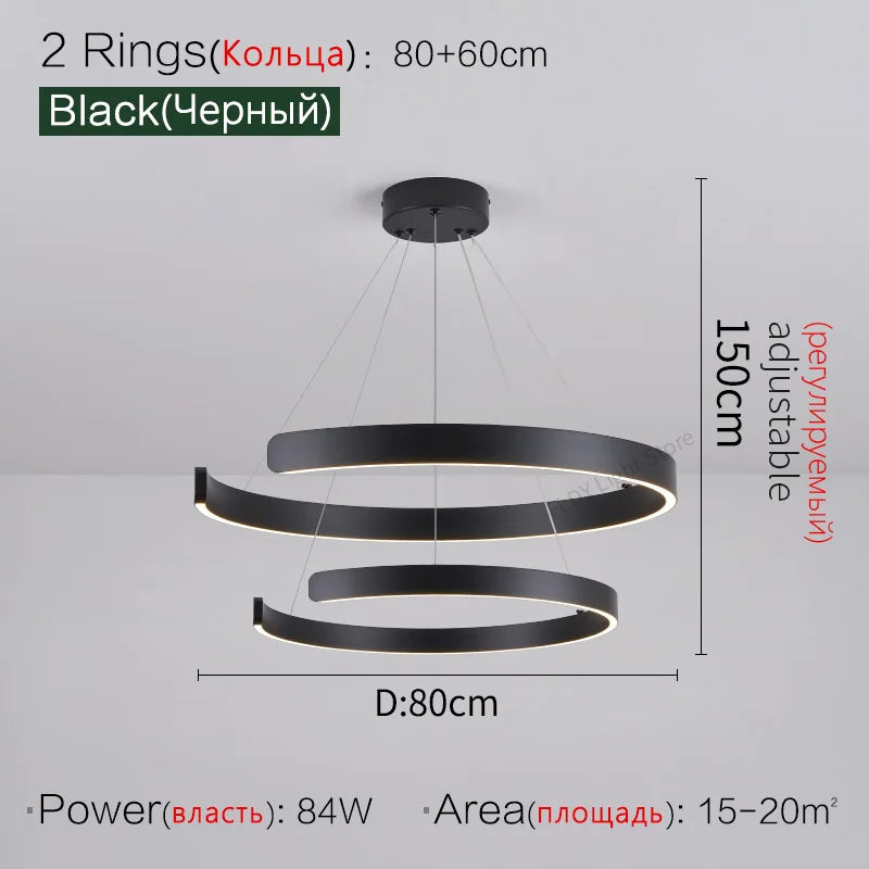 Ceiling chandelier Pendant lights Chandeliers for dining room LED Bedroom living room nordic