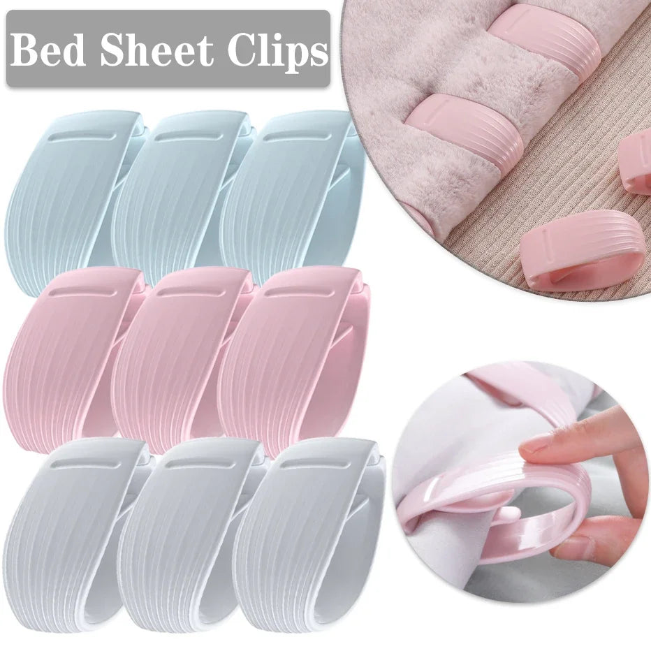 Plastic Slip-Resistant Clamp Duvet Cover Fastener Clip Anti Slip Blanket Buckles Quilt