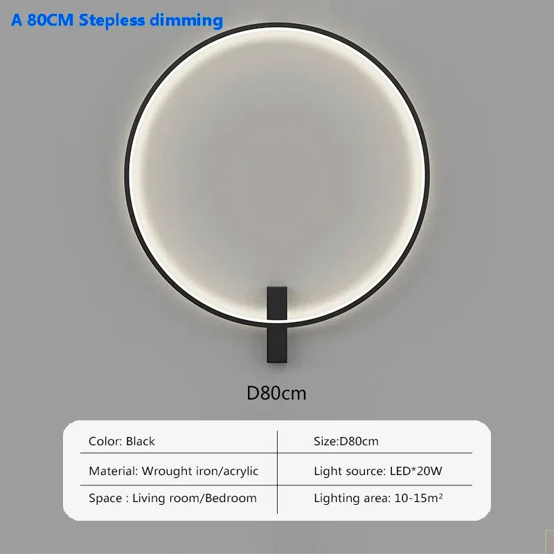 Modern LED Wall Lamps Luxury wall Sconce 80/100/120cm Home Decor For Bedroom