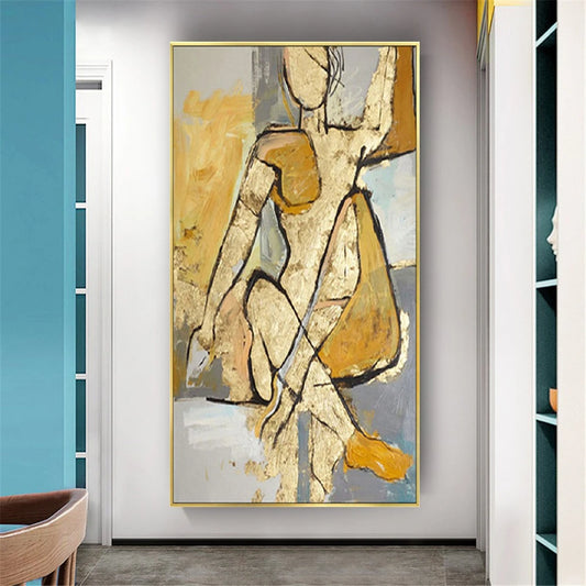 Handmade Picasso Oil Paintings Portrait Wall Art Pictures For Large Size Canvas