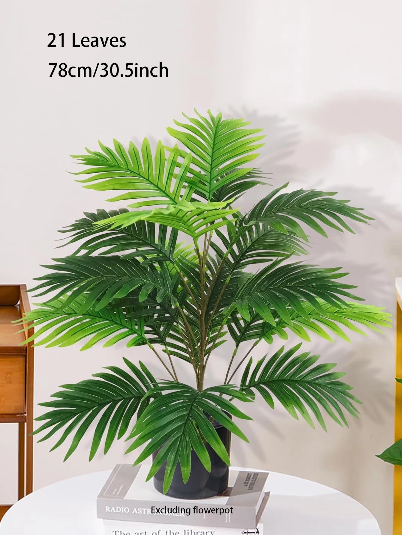 Large Artificial Palm Tree Plastic Turtle Back Plants Leaf Schefflera Tropical Tree