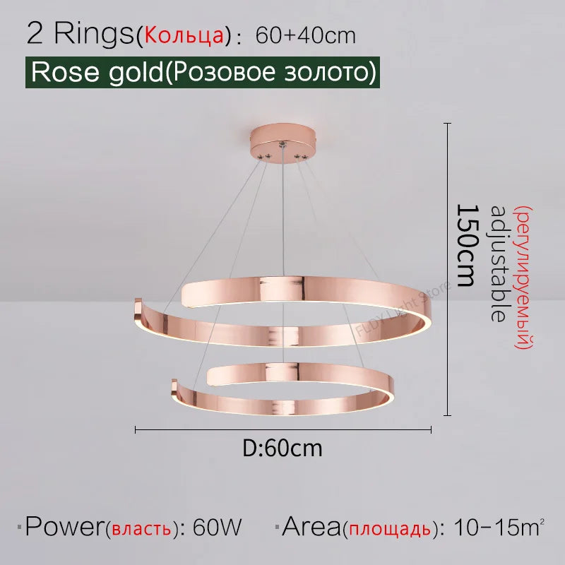 Ceiling chandelier Pendant lights Chandeliers for dining room LED Bedroom living room nordic