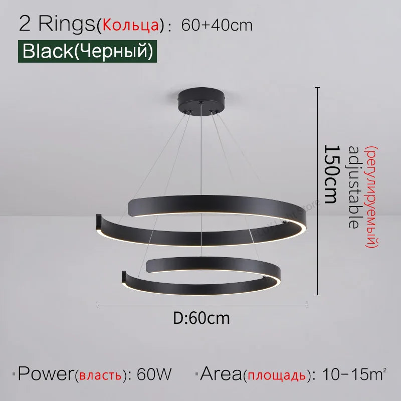 Ceiling chandelier Pendant lights Chandeliers for dining room LED Bedroom living room nordic