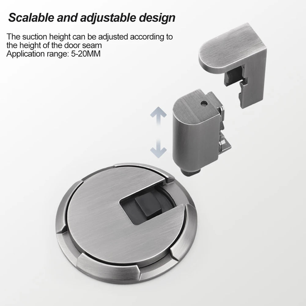 Simple Anti-Collision Magnetic Invisible Door Stopper Is Suitable For Home Use